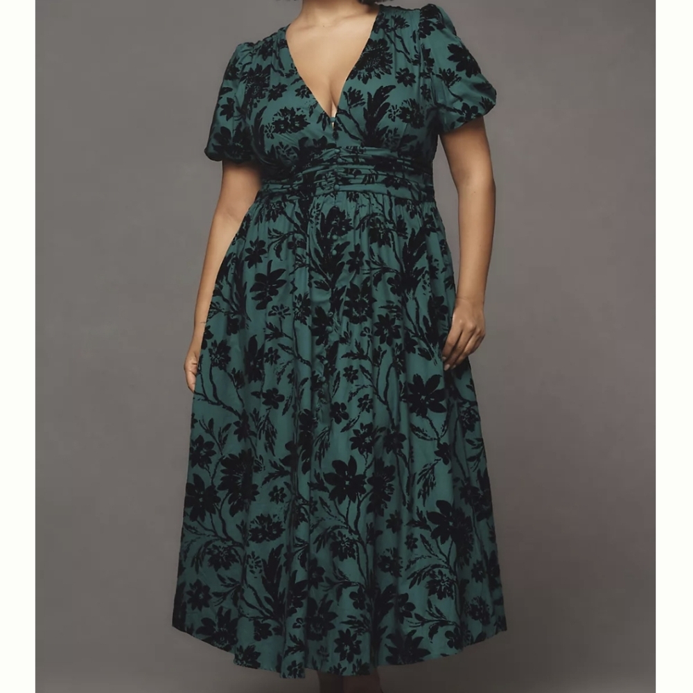 NEW Anthropologie Katerina Dress 1X